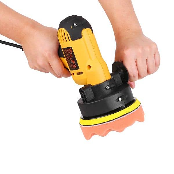 Car polisher heavy duty Polisher with wool pad 1