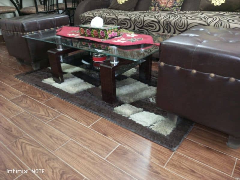 Centre Table with Brown Cushions 13