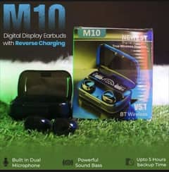 M10 (TWS) True Wireless Gaming Earphones 5.3 Bluetooth Version