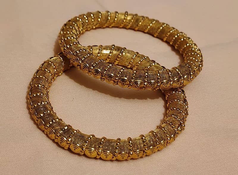 Indian gold plated Bangals imported Bangals with latest desain 1