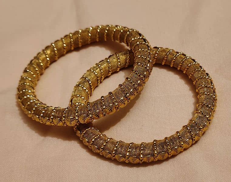 Indian gold plated Bangals imported Bangals with latest desain 2