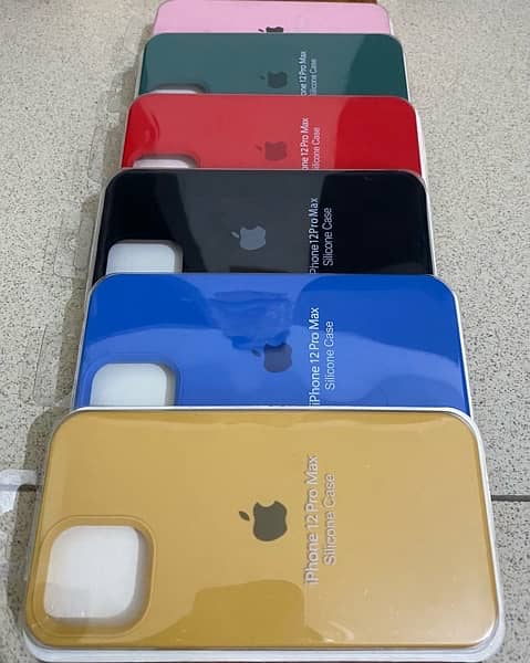 iPhone 12 Pro Max Official Silicon Cases / Covers 0