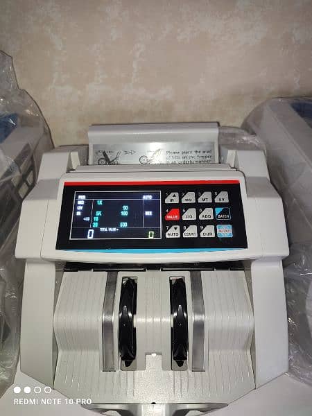 Cash Counter Note Currency Machine SM- Cash Checking Machine Fake Note 12