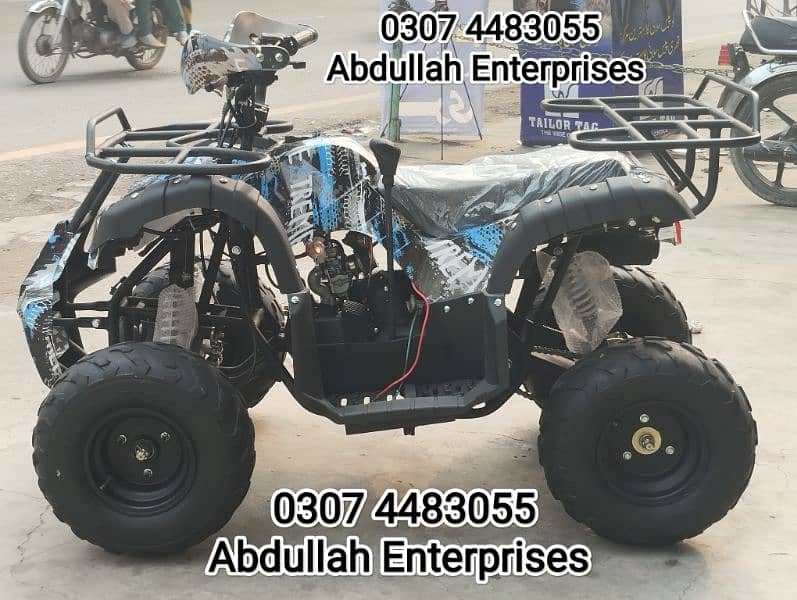 Quad Atv Bike 4 wheel for sell deliver in all Pak 16