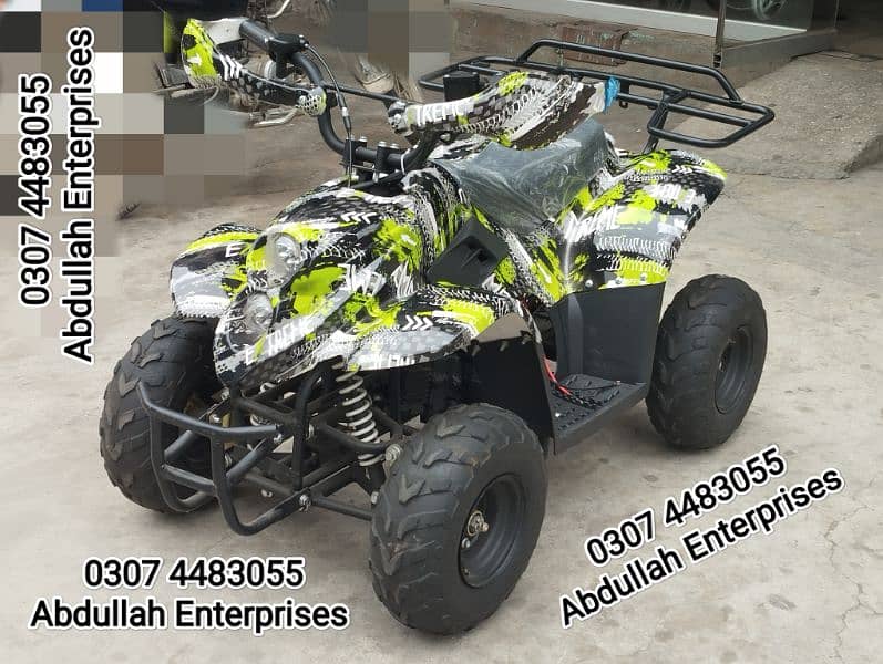 90cc Dubai imported complete Recondition atv 4 wheel bike 6