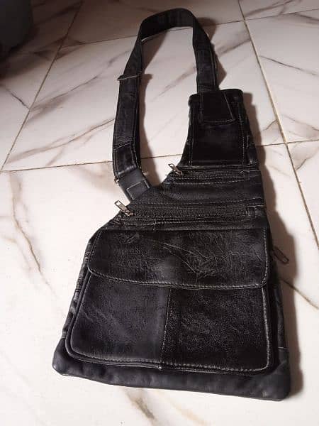 Black Lather Bags for sale 0