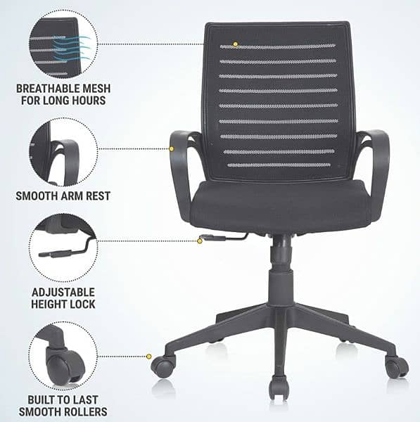 Office Chairs | Office Furniture | Computer Work Chair | Study Chair 6