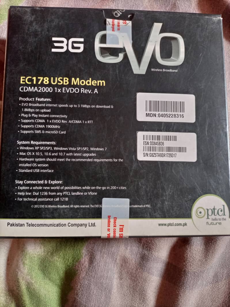 PTCL Evo Device 1