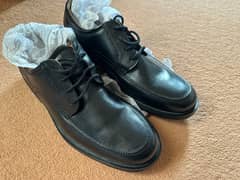 Clarks Un Aldric Park - Shoes - Black Leather