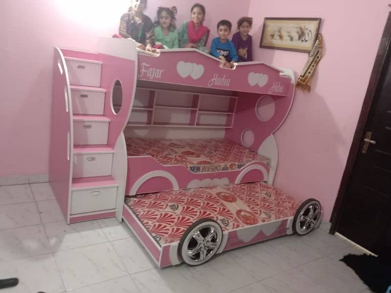 Bunk bed / Kids Bunker bed / Kids Furnture / kids beds / triple bunk 5