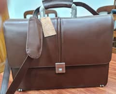 Laptop Briefcase Bag (Crafted Leather Bag) 0