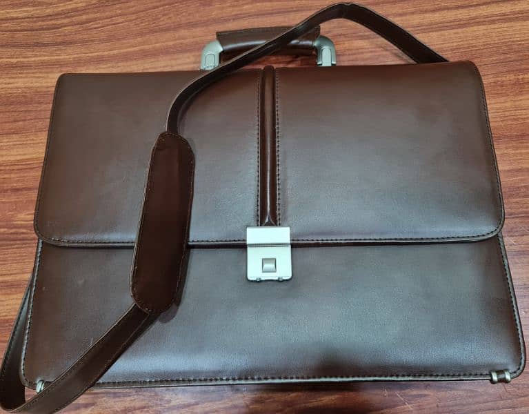 Laptop Briefcase Bag (Crafted Leather Bag) 6