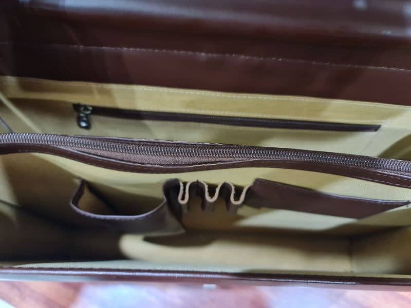 Laptop Briefcase Bag (Crafted Leather Bag) 8