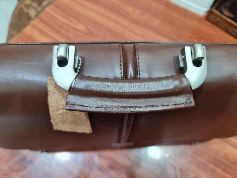 Laptop Briefcase Bag (Crafted Leather Bag) 10