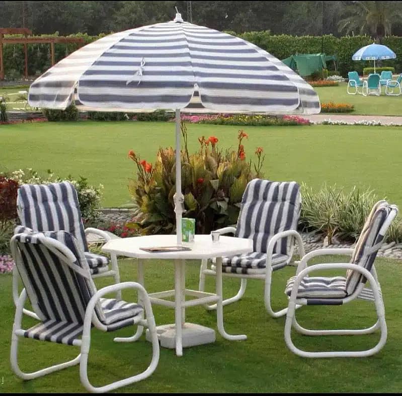 Lawn Terrace Chairs Outdoor Furniture Lahore, Garden Patio Plastic PVC 0