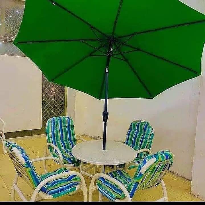 Lawn Terrace Chairs Outdoor Furniture Lahore, Garden Patio Plastic PVC 4