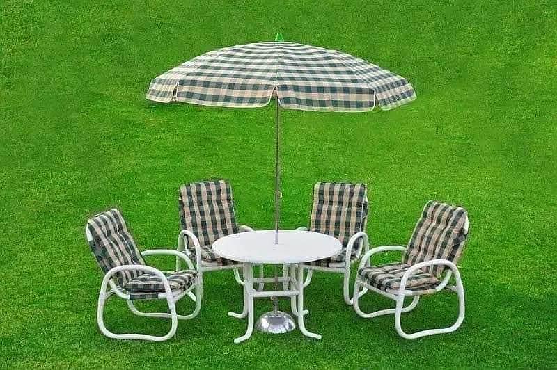 Lawn Terrace Chairs Outdoor Furniture Lahore, Garden Patio Plastic PVC 7