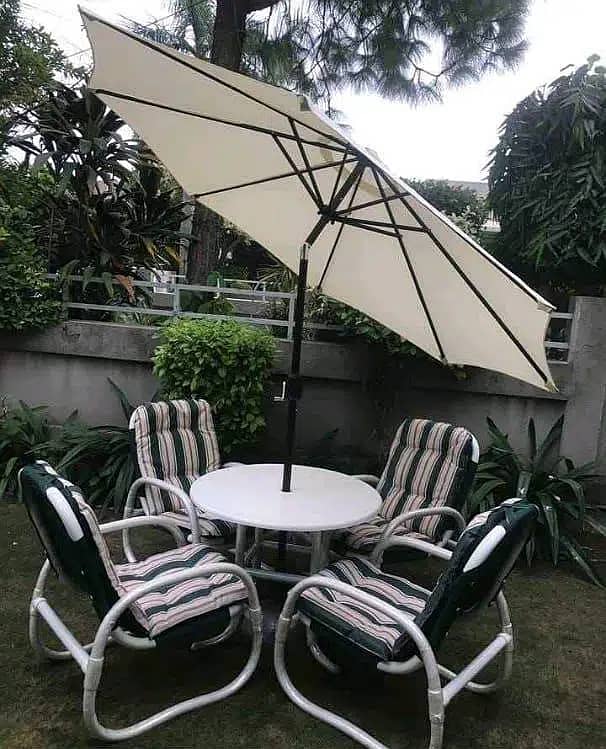 Lawn Terrace Chairs Outdoor Furniture Lahore, Garden Patio Plastic PVC 16