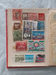 Old Postel Tickets and Stamps of All over the Country. Complete Book