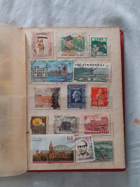 Old Postel Tickets and Stamps of All over the Country. Complete Book 8