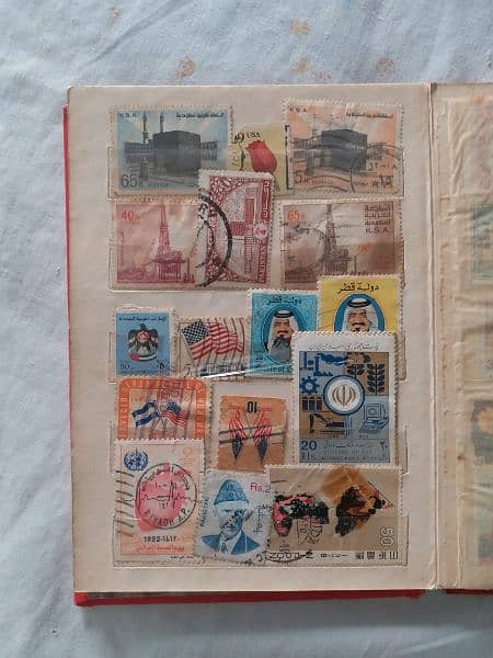 Old Postel Tickets and Stamps of All over the Country. Complete Book 9
