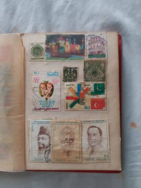 Old Postel Tickets and Stamps of All over the Country. Complete Book 10