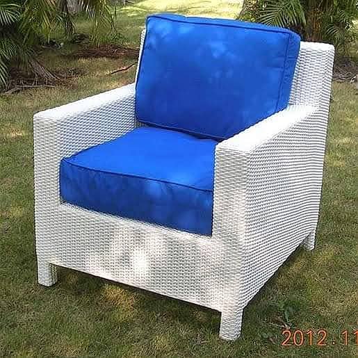 Patio Rattan Sofas Set, Lawn Seating Balcony Terrace Furniture Lahore 4