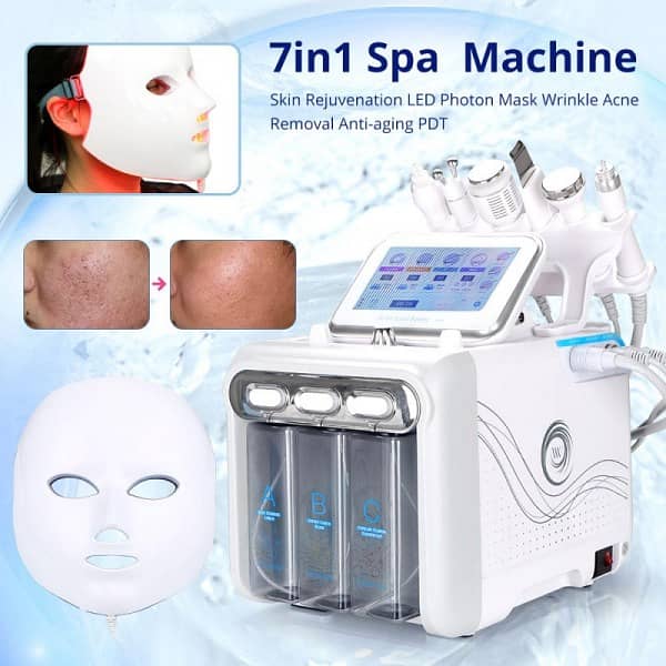 hydra facial machine 7 in 1 wd LED Mask (All modles available) 2