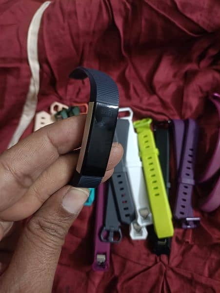 Fitbit Alta HR Battery with 12 Different Color Straps 4