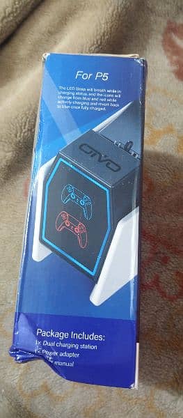 Atvo Quick Charging Station For PS5 Controllers. 8