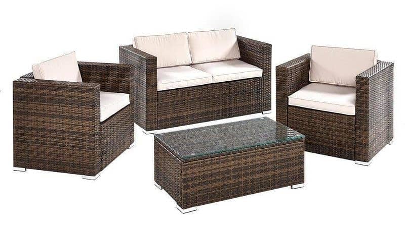 Patio Outdoor Swing, Cup Two, three seater Rattan Balcony Jhoola 7