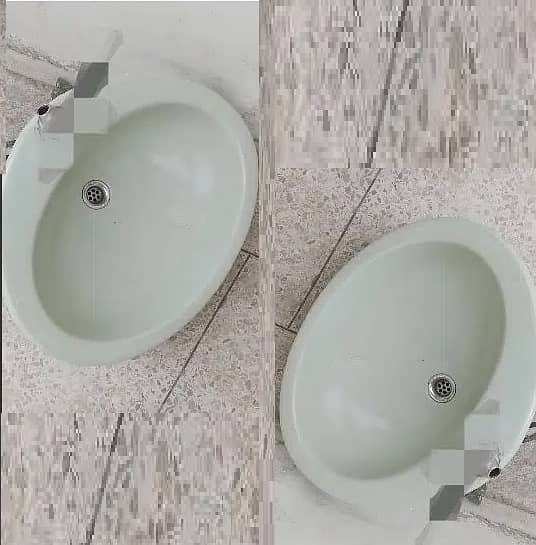 2 wash basin double pair 0