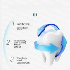 Wide-head Adult Soft-bristle Toothbrush Oral Cleaning Neck Protection