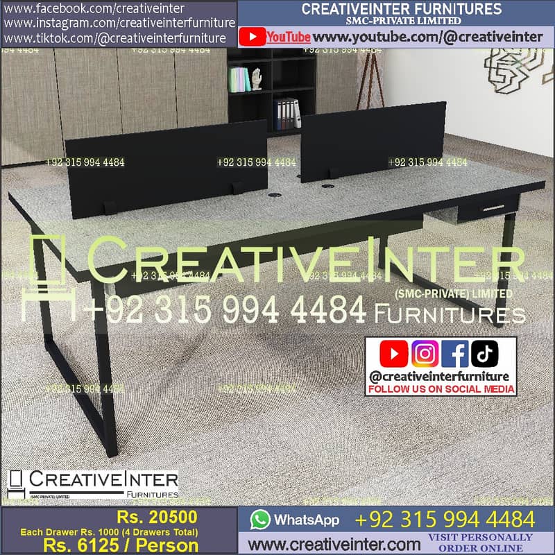 Office workstation table Conference Meeting Desk Executive Furniture 2