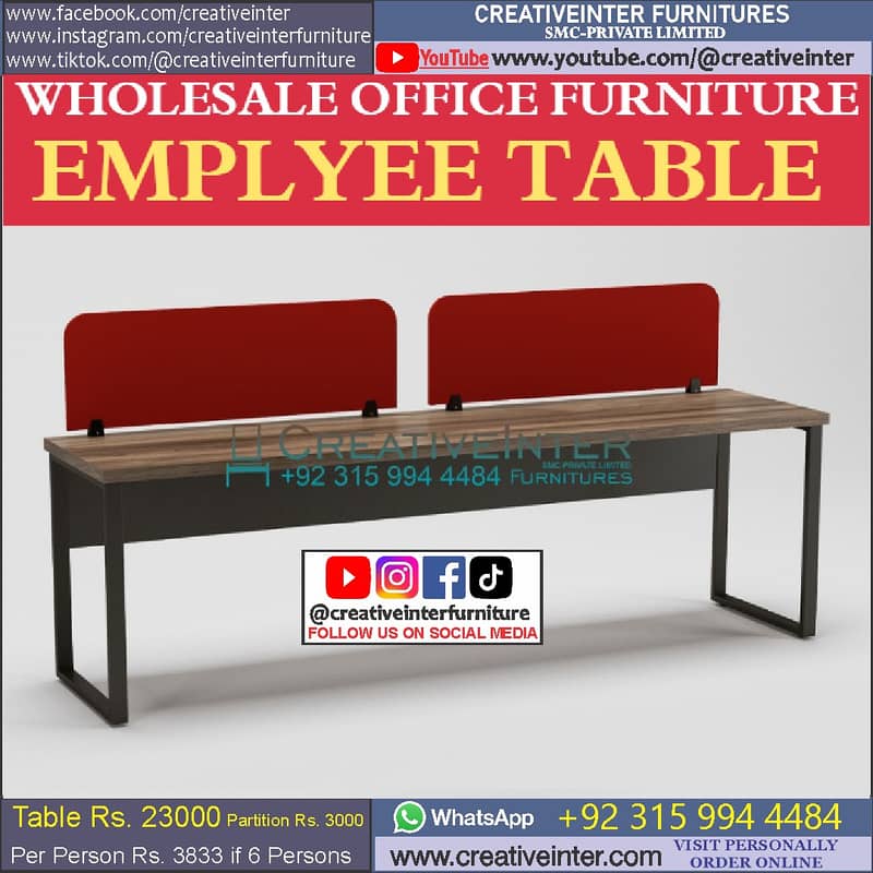 Office workstation table Conference Meeting Desk Executive Furniture 8