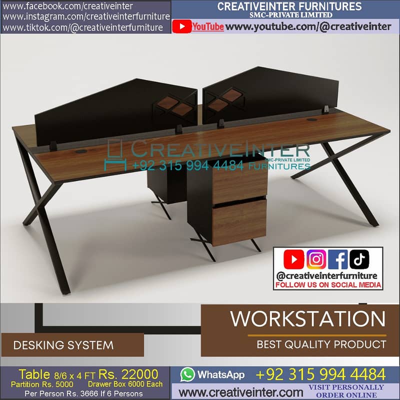 Office workstation table Conference Meeting Desk Executive Furniture 19