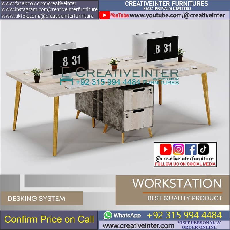 Office workstation table Conference Meeting Desk Executive Furniture 13