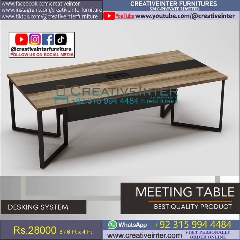 Office workstation table Conference Meeting Desk Executive Furniture 15