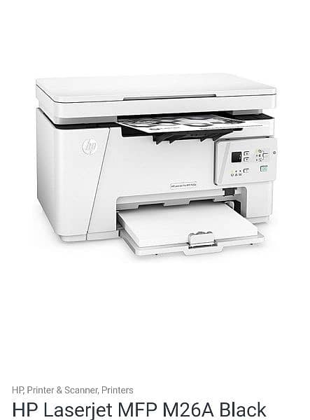 Hp Laser jetpro MFP M26a printer 3in1 for sale 1