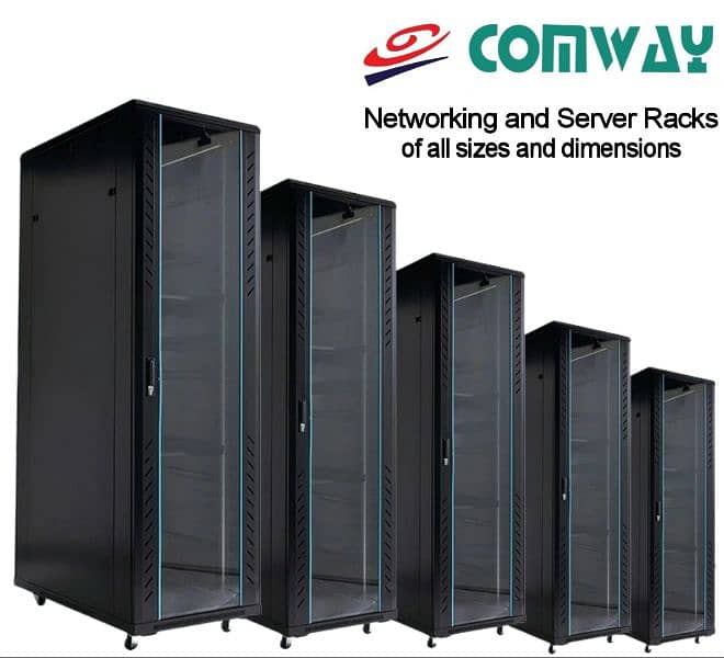 Network and Server Racks, Trolleys & Cabinets of all size & dimensions 0