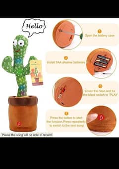 Childreen Cactus Kids
Rechargeable