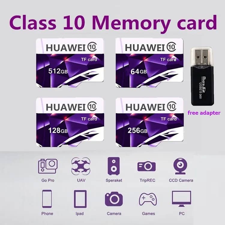 Huawei Memory Card 512gb 256gb 128gb 64gb Micro Sd Class 10 Orgional. 5