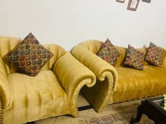 beautiful sofa set 5 seater