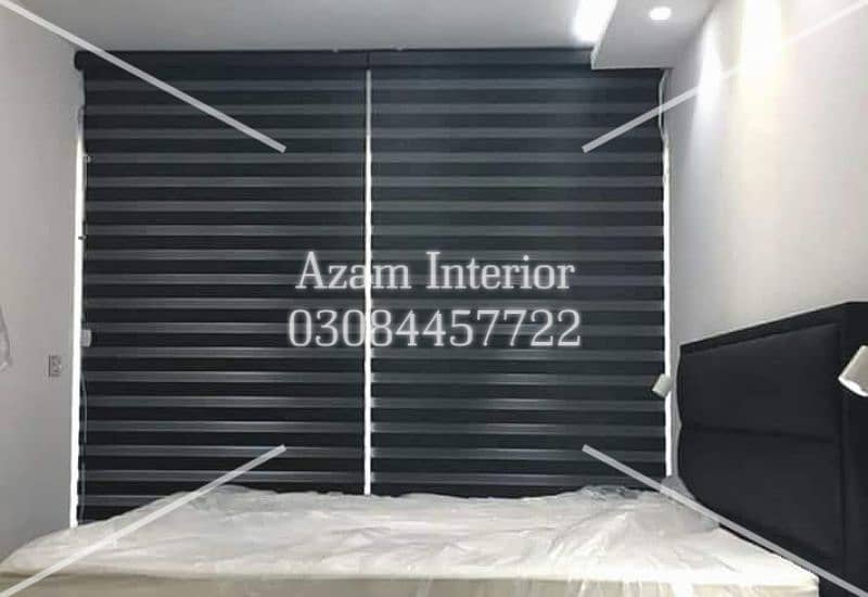 kana chikh Roller blinds zebra blinds window blinds Azam interior 3