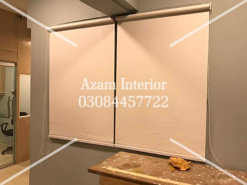 kana chikh Roller blinds zebra blinds window blinds Azam interior 4