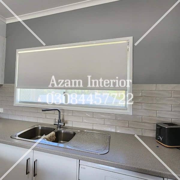 kana chikh Roller blinds zebra blinds window blinds Azam interior 7