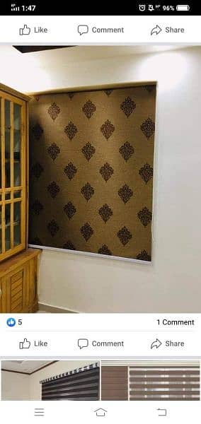 kana chikh Roller blinds zebra blinds window blinds Azam interior 11