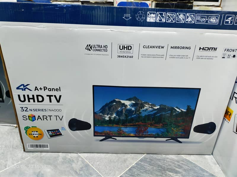 32 inch Smart LED TV NEw Box Pack made in malyisa 1 year warranty 15