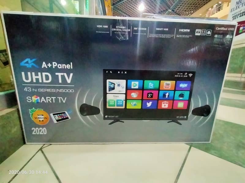32 inch Smart LED TV NEw Box Pack made in malyisa 1 year warranty 10