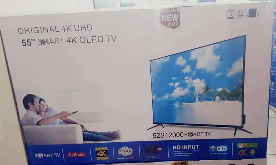 50 inch Smar LED TV 4k New 1 year warrannty 6